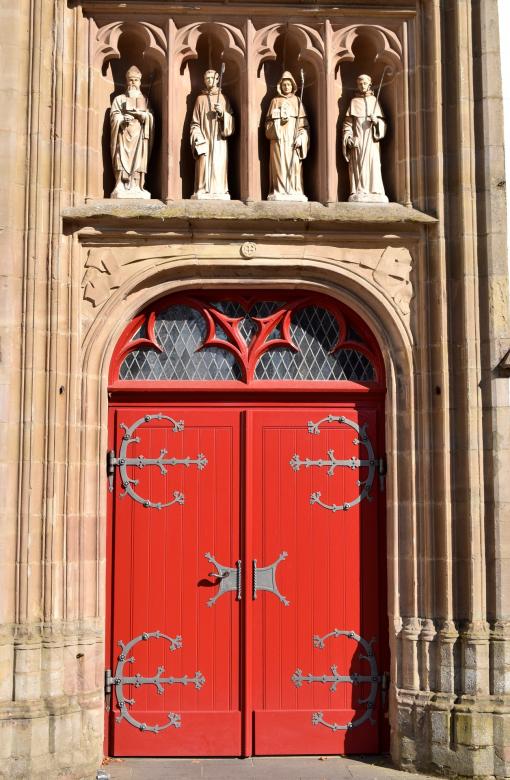 Free stock image of Red Gate created by Pixabay