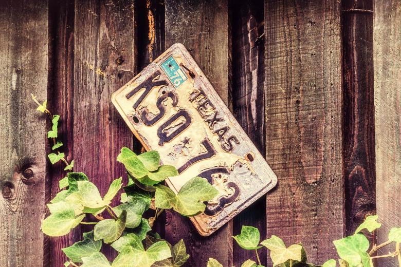 Free stock image of License Plate created by Pixabay