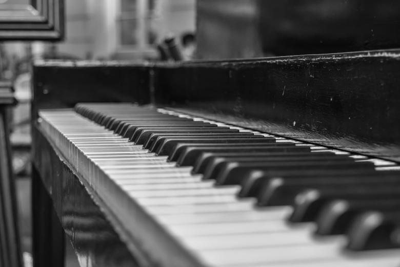 Free stock image of Piano Closeup created by Pixabay