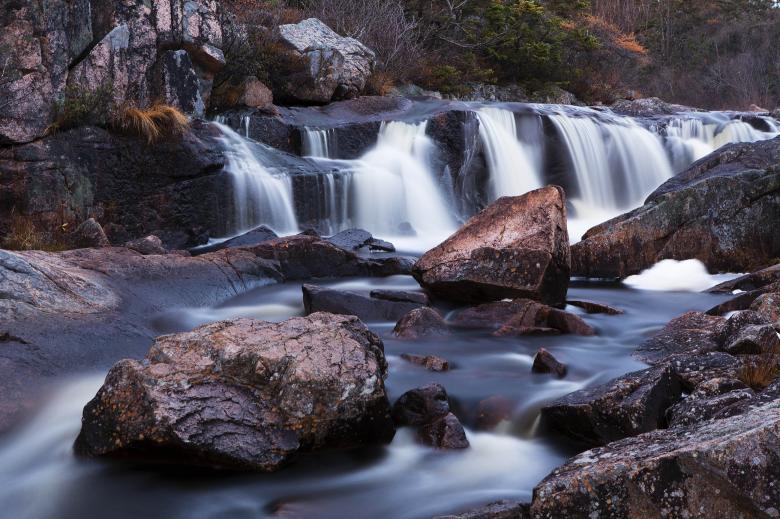 Free stock image of Small waterfall created by Geoffrey Whiteway