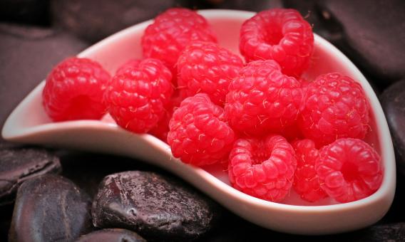 Fresh Raspberries - Free Stock Photo