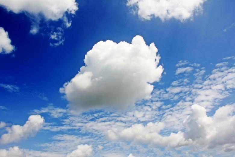 Free stock image of Cloudy Sky created by Pixabay