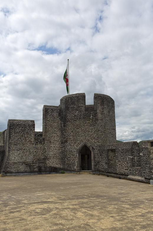 Free stock image of Caerphilly Castle created by Geoffrey Whiteway