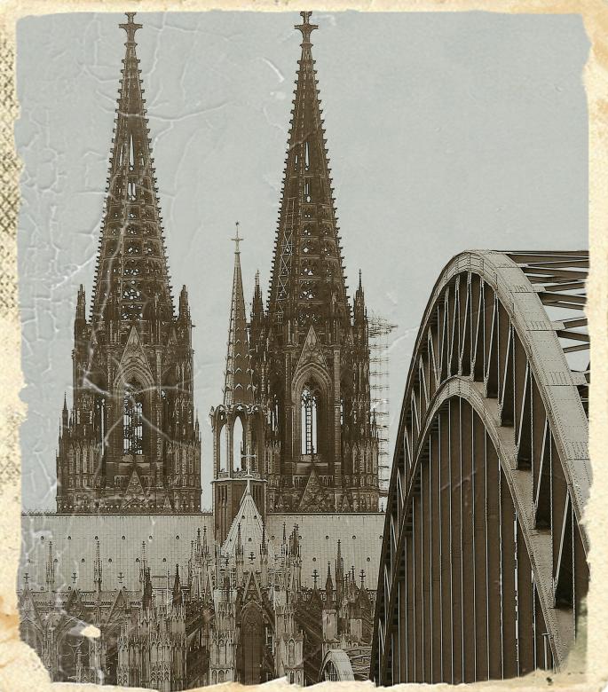 Free stock image of Cologne Cathedral created by Pixabay