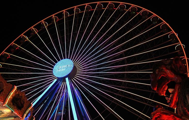 Free stock image of Ferris Wheel created by Pixabay