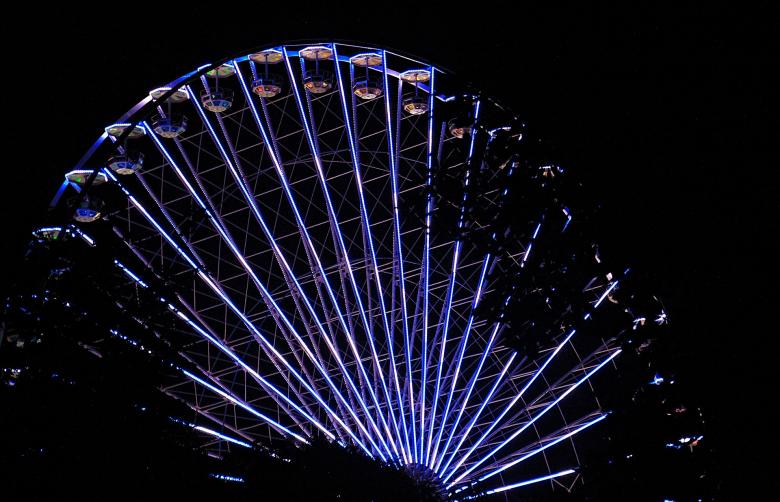 Free stock image of Ferris Wheel created by Pixabay