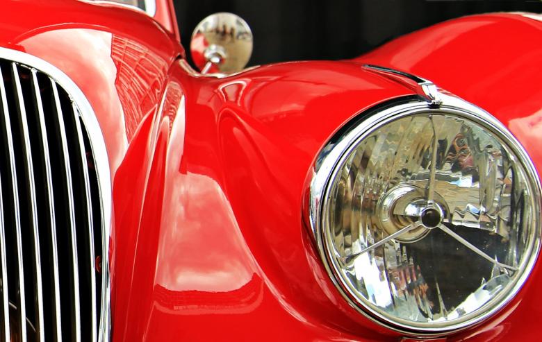 Free stock image of Red Jaguar created by Pixabay