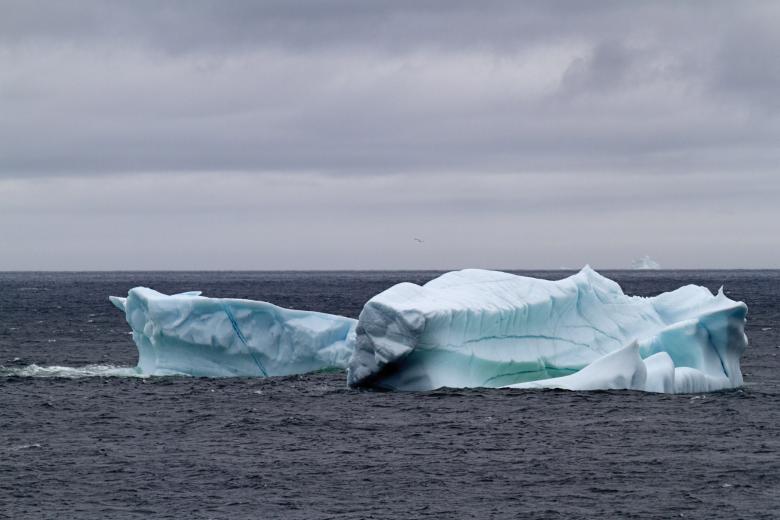 Free stock image of Icebergs along the Atlantic coast created by Geoffrey Whiteway