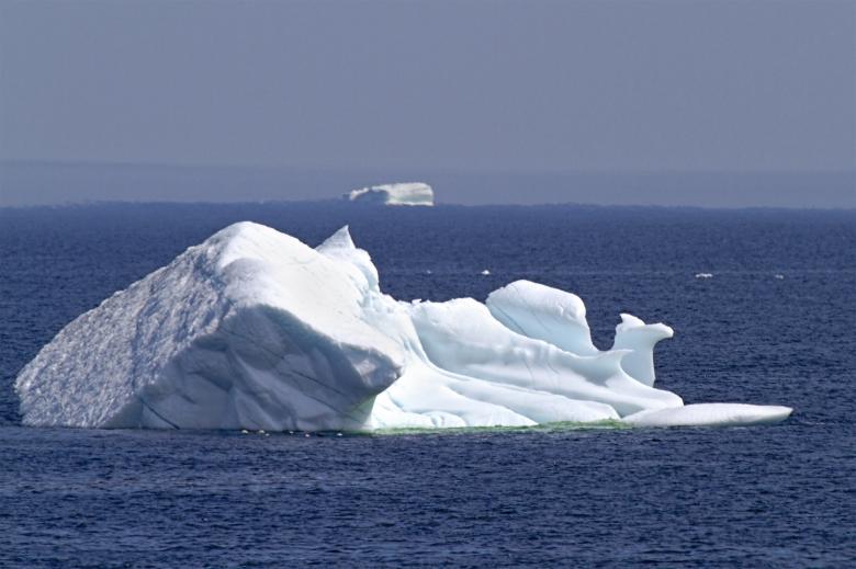 Free stock image of Iceberg and Blue Sea created by Geoffrey Whiteway