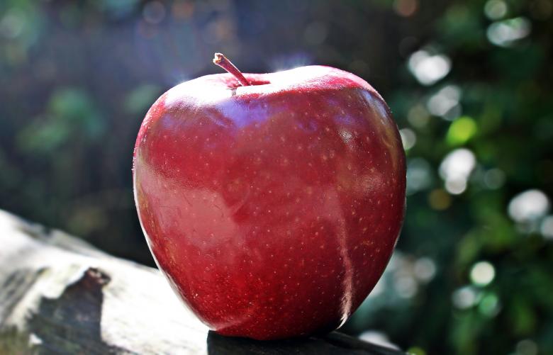 Free stock image of Fresh Apple created by Pixabay