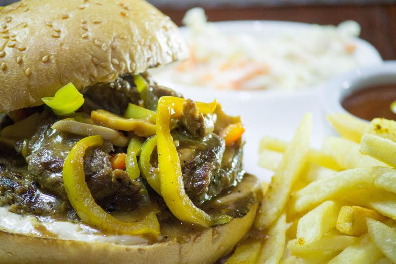 Free stock image of Burger and Fries created by Ayman Taher