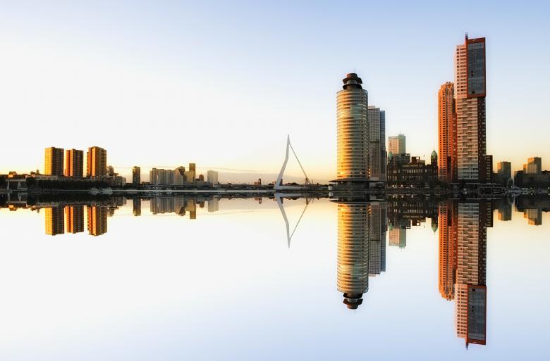 Free stock image of City Skyline created by Pixabay