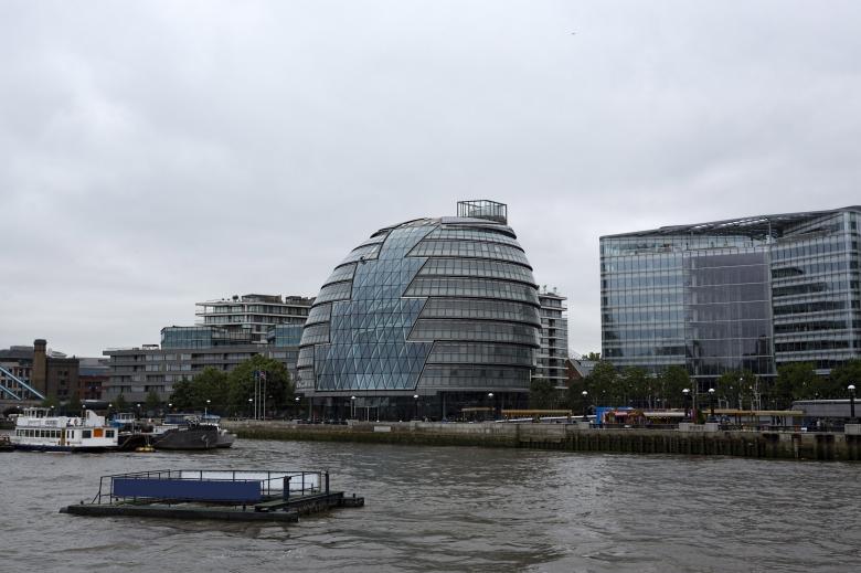 Free stock image of London - View from the River Thames created by Geoffrey Whiteway