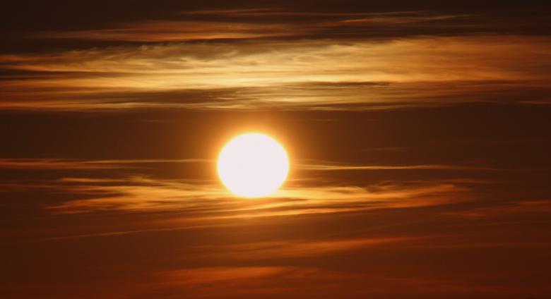 Free stock image of Burning Hot Sun created by Pixabay