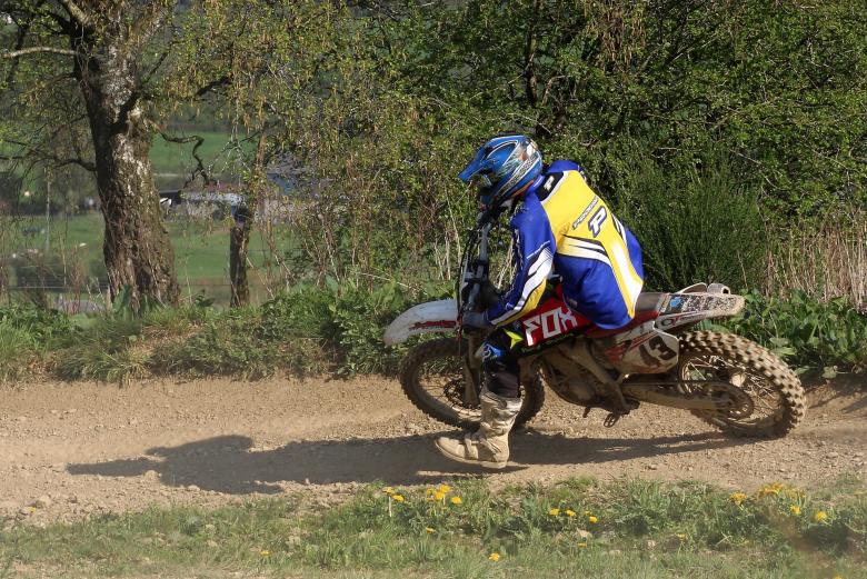Free stock image of Motocross Racing created by Pixabay