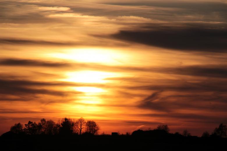 Free stock image of Sunset created by Pixabay
