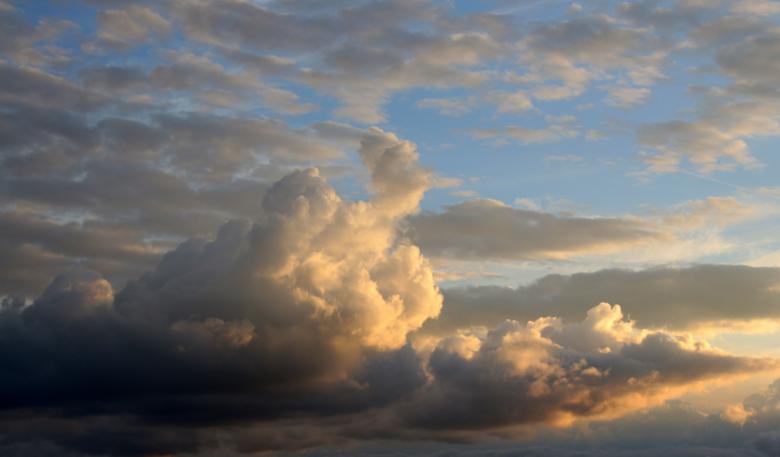 Free stock image of Sunset Clouds created by Pixabay