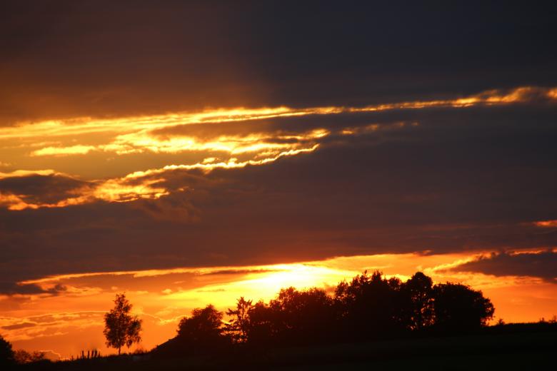 Free stock image of Sunset created by Pixabay