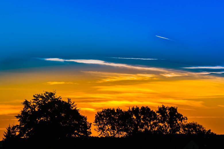 Free stock image of Setting Sun created by Pixabay