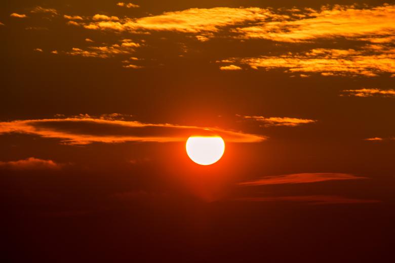 Free stock image of Sunset created by Pixabay