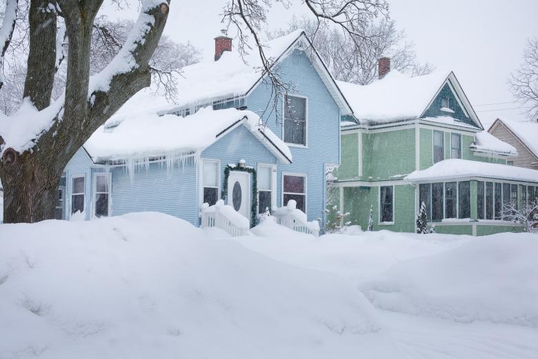 Free stock image of Frozen House created by Pixabay