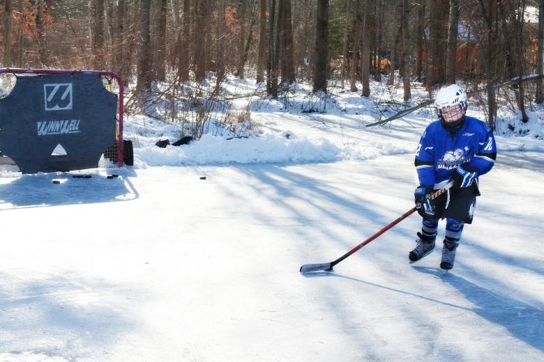 Free stock image of Playing Ice Hockey created by Pixabay
