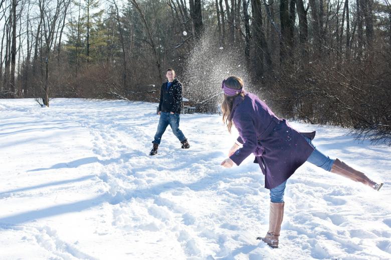 Free stock image of Fighting with the Snow created by Pixabay