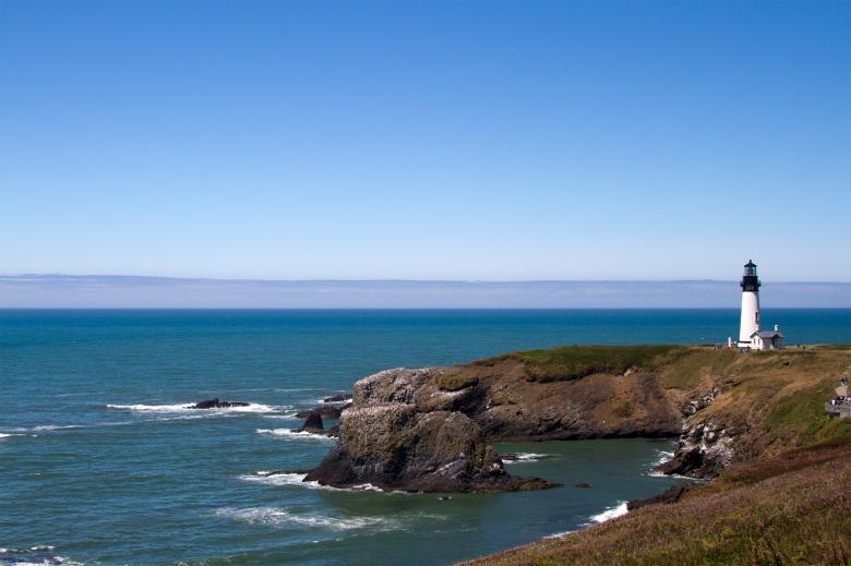 Free stock image of Yaquina Head Lighthouse, Oregon Pacific Coast created by Geoffrey Whiteway