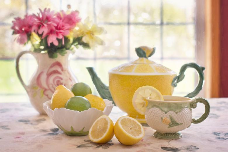 Free stock image of Tea With Lemon created by Pixabay