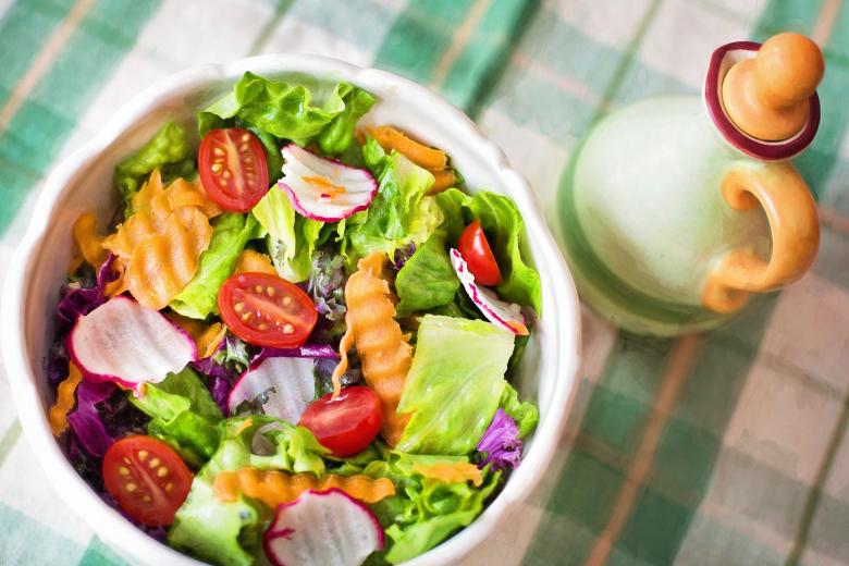 Free stock image of Healthy Fresh Salad created by Pixabay