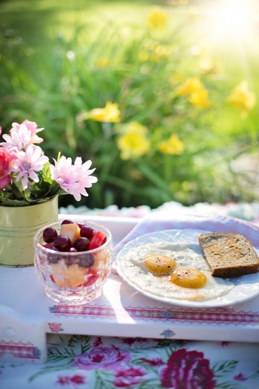 Free stock image of Fried Eggs created by Pixabay