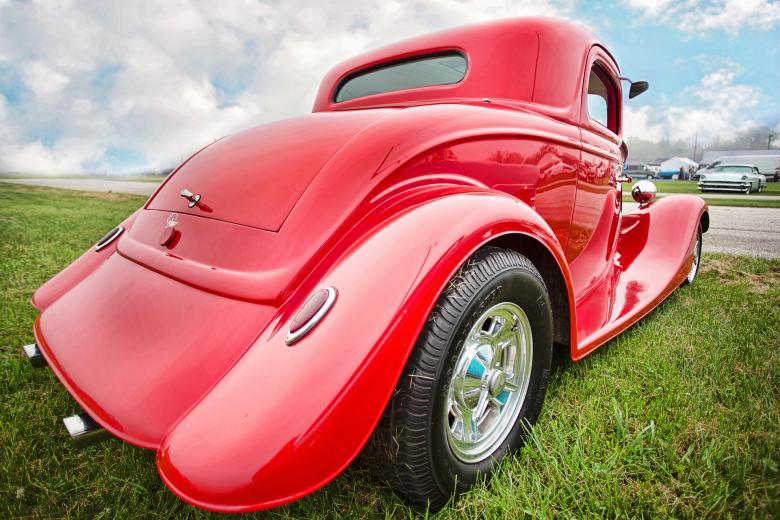Free stock image of Red Shiny Car created by Pixabay