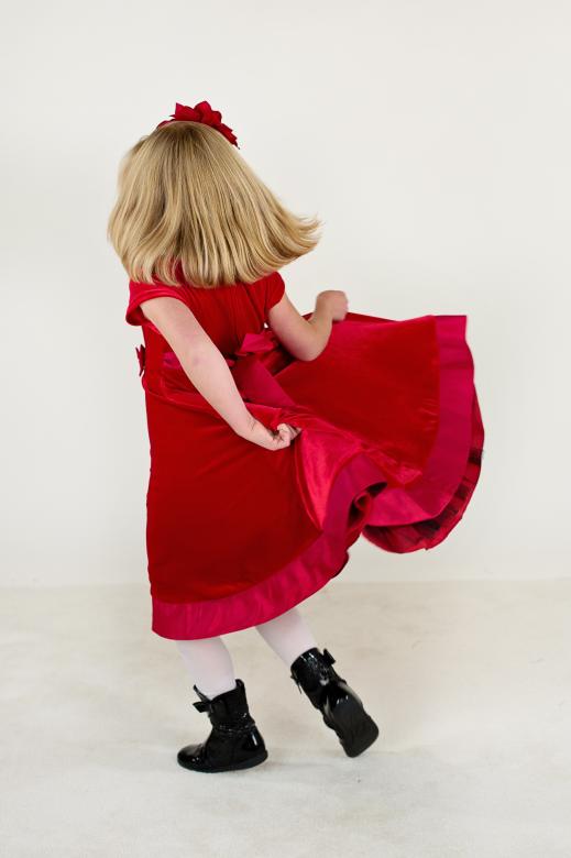 Free stock image of Girl in Red created by Pixabay