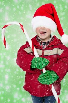 Free Stock Photo of Christmas Boy
