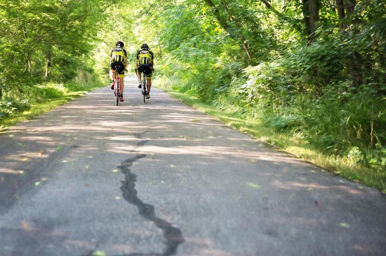 Free stock image of Two Men on Bicycles created by Pixabay