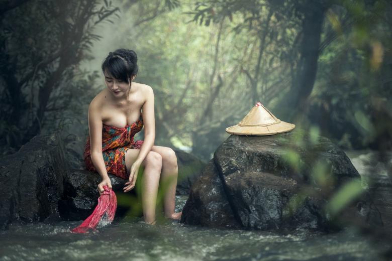 Free stock image of Asian Beauty created by Pixabay