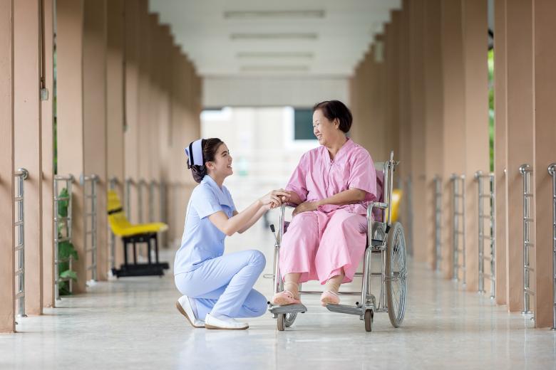Free stock image of Nurse with Patient created by Pixabay