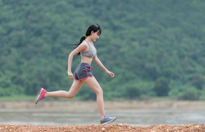 Free stock image of Runner Girl created by Pixabay