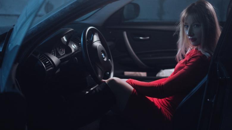 Free stock image of Girl in the Car created by Pixabay