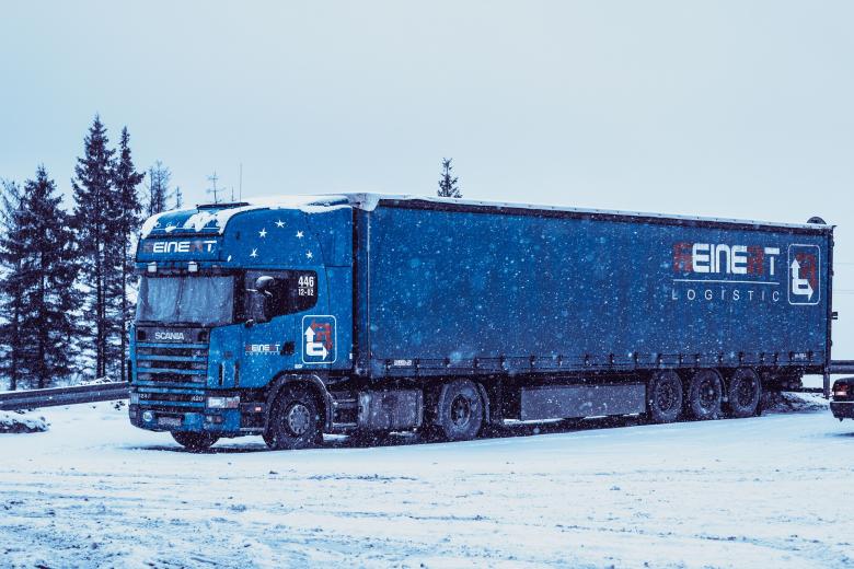 Free stock image of Truck Ride in Winter created by Pixabay