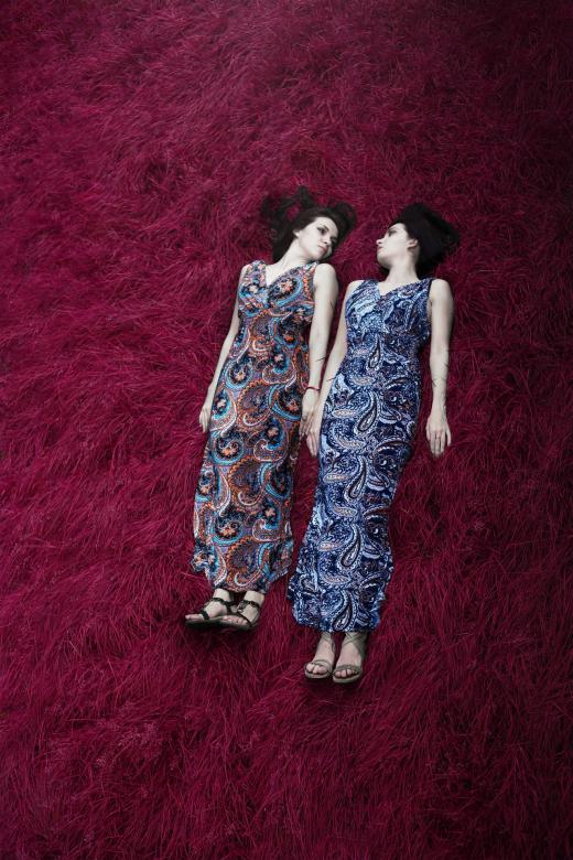 Free stock image of Twin Sisters on the Ground created by Pixabay