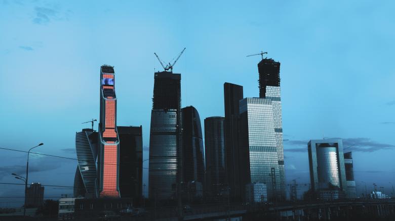 Free stock image of Moscow City created by Pixabay