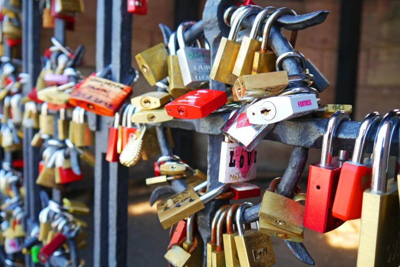 Free stock image of Love Locks created by Pixabay