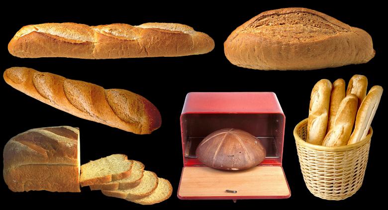 Free stock image of Bread from the Bakery created by Pixabay