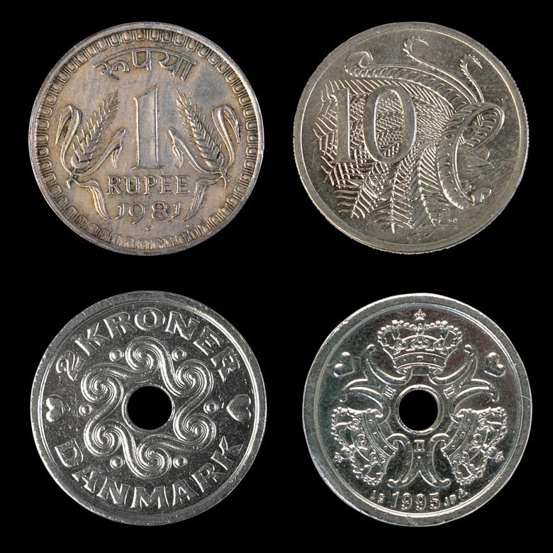 Free stock image of One Rupee created by Pixabay