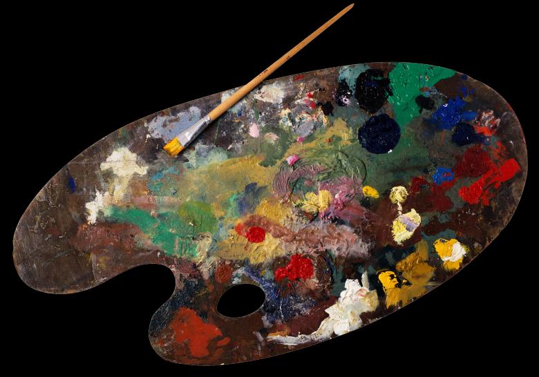 Free stock image of Painting Palette created by Pixabay