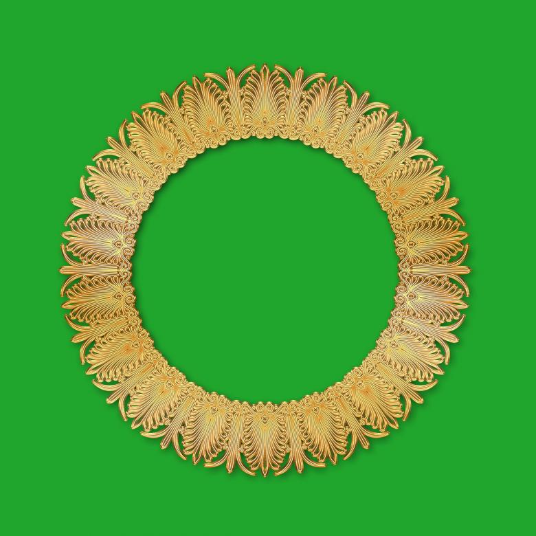 Free stock image of Round Ornamental Frame created by Pixabay