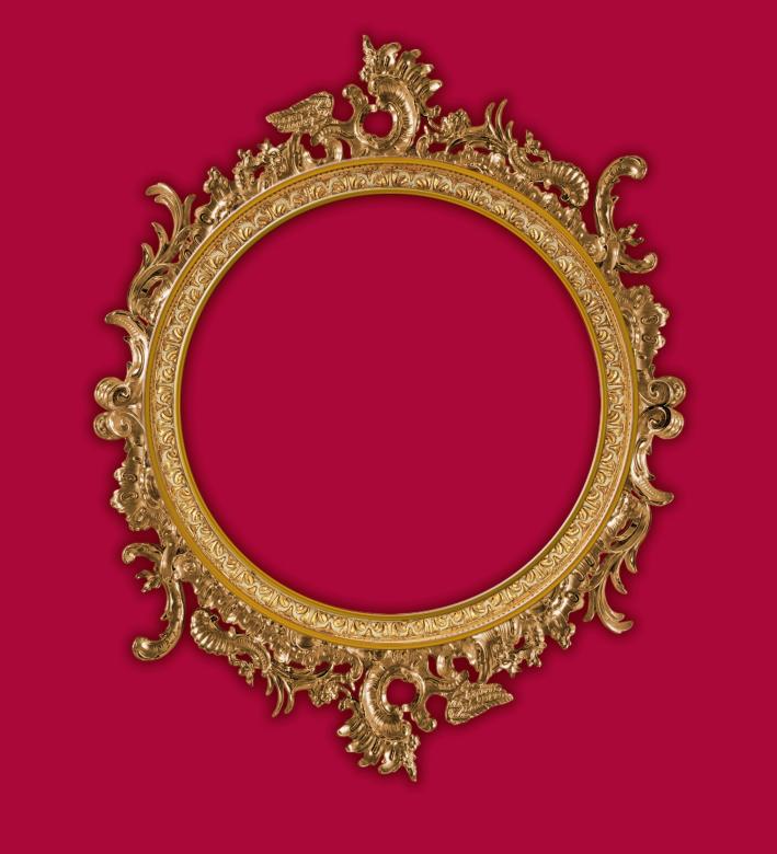 Free stock image of Round Golden Ornamental Frame created by Pixabay