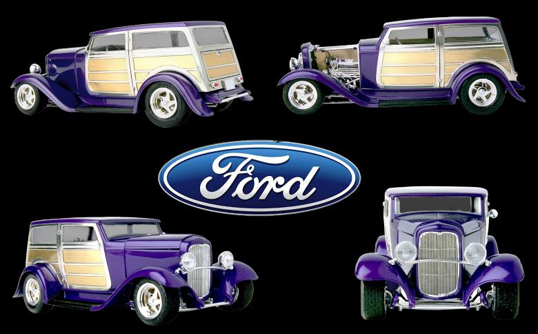 Free stock image of Old Ford Car created by Pixabay