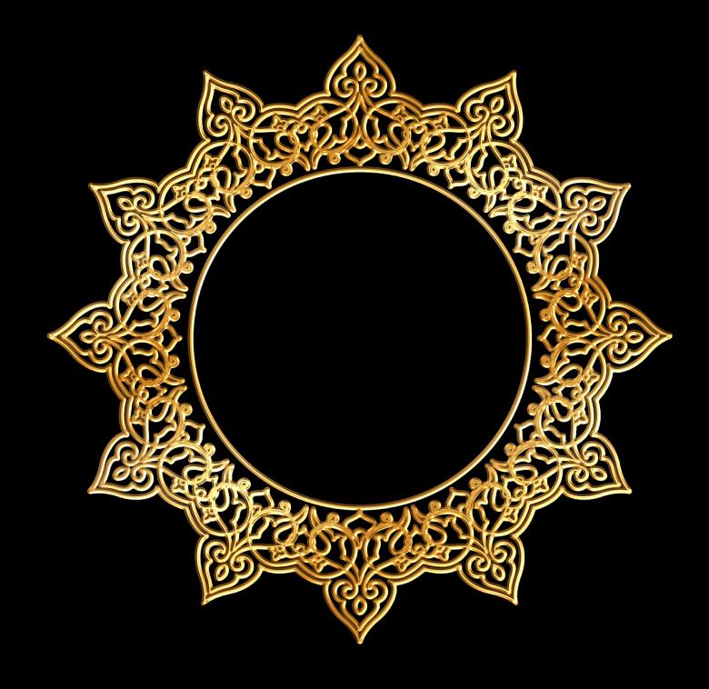 Free stock image of Round Frame created by Pixabay